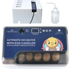 Egg Incubators with Automatic Egg Turning Turner for Hatching Eggs with Egg Candler For Sale